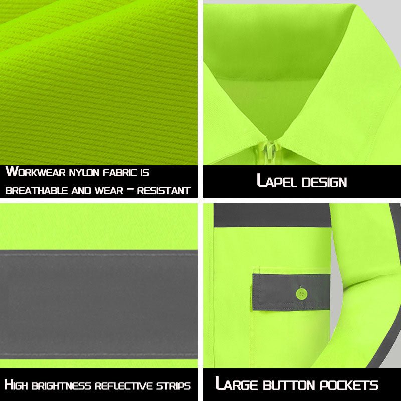 Long-Sleeved Suit - Workwear Fabric