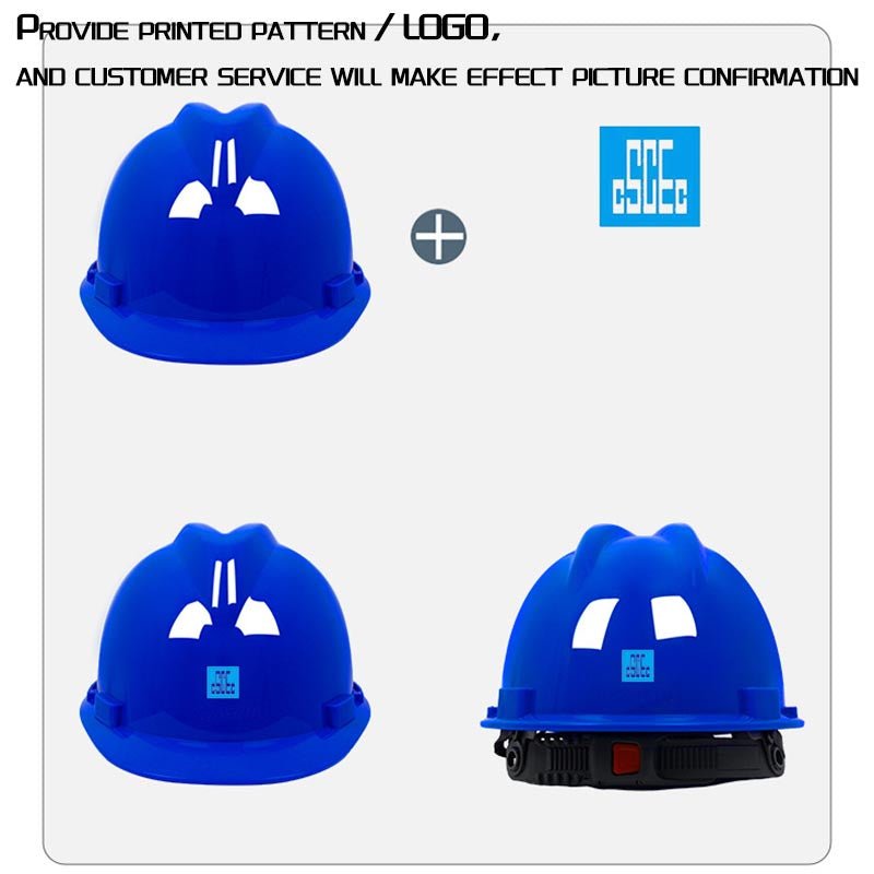 National Standard V-Shaped Helmet - Thickened ABS