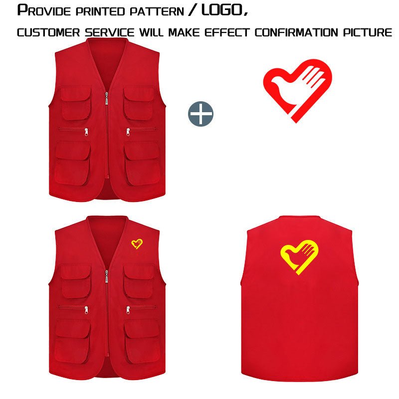 Volunteer Vest (Brushed Yarn Card)