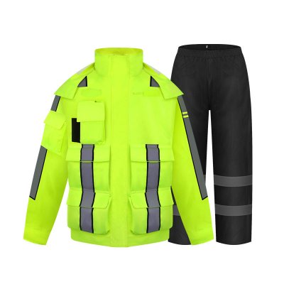 300D Oxford Cloth + PU Waterproof Layer (Suit)