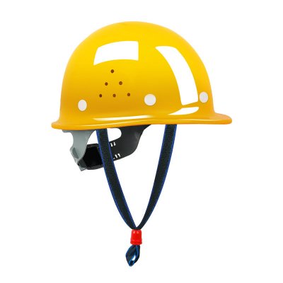 National Standard Round Helmet - HDPE (With Ventilation Holes)