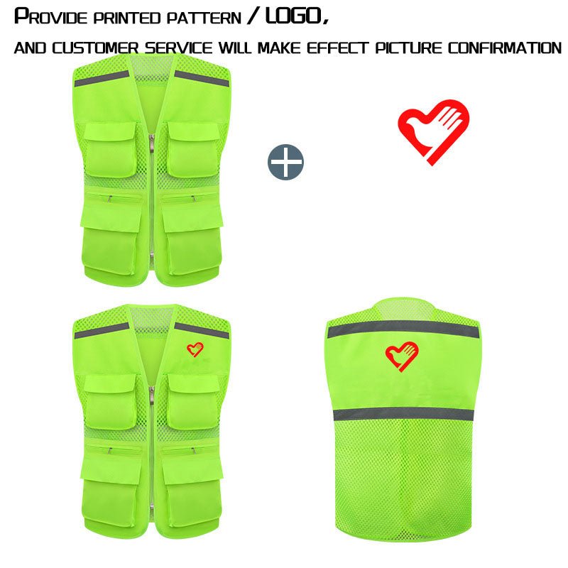 Volunteer vest (multi-pocket style)