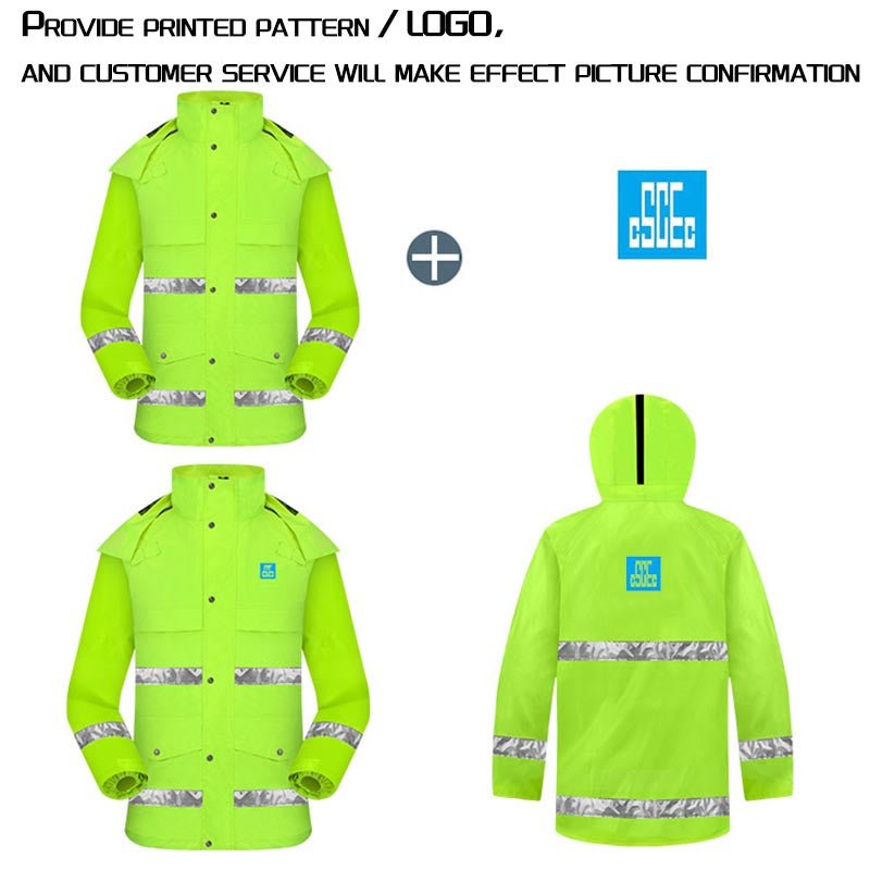 Raincoat Suit - Peach Skin Fabric (PU Waterproof Coating)