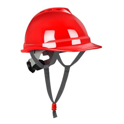 National Standard V-Shaped Helmet - Polymer (With Ventilation Holes)