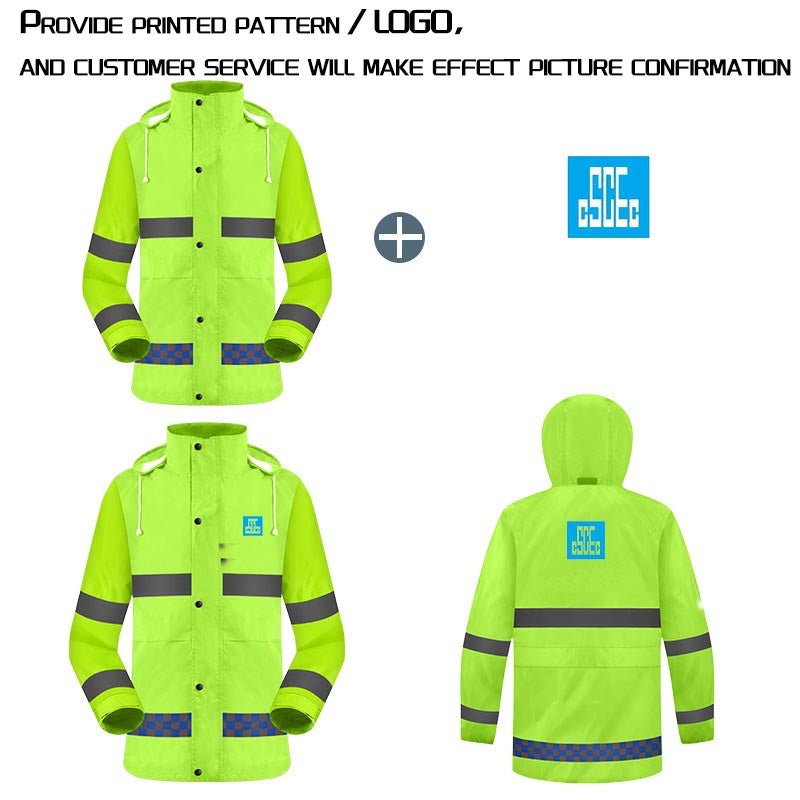 Oxford Cloth Suit with PVC Rain Layer