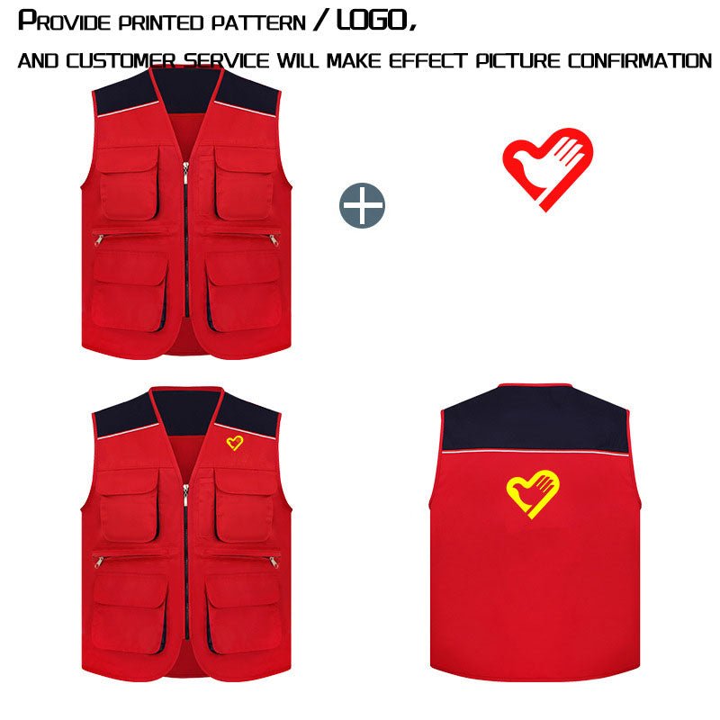 Volunteer vest (shoulder style)