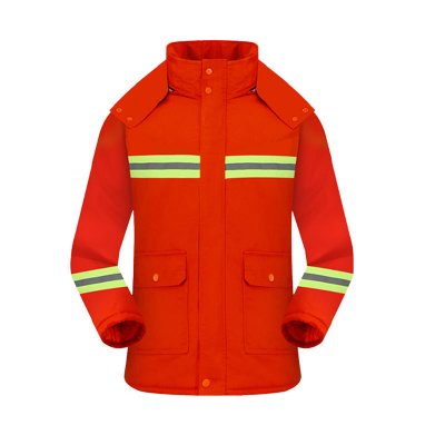 Polyester-Cotton Twill Jacket - Silk Cotton Lining