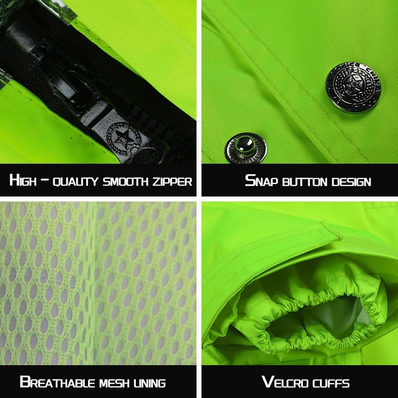 Raincoat Suit - Peach Skin Fabric (PU Waterproof Coating)