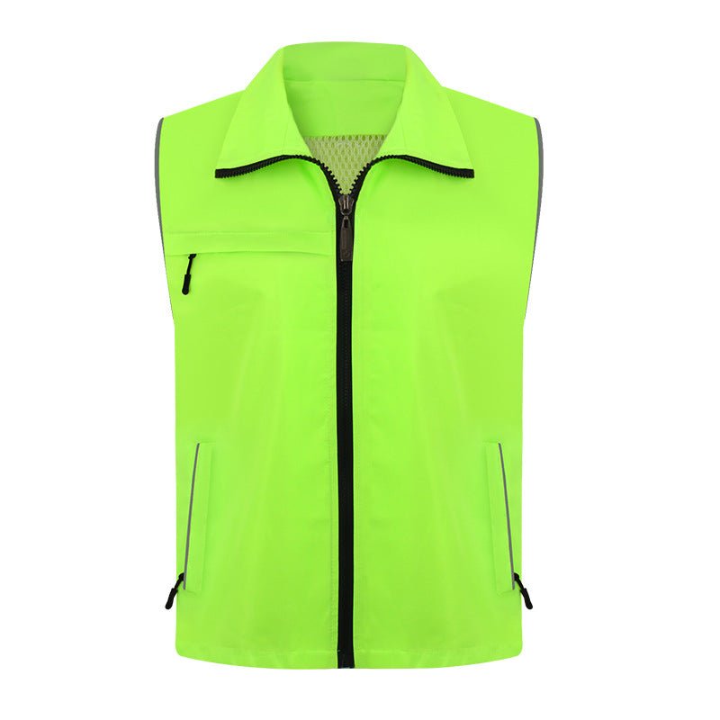 Composite fabric vest (with mesh inside)