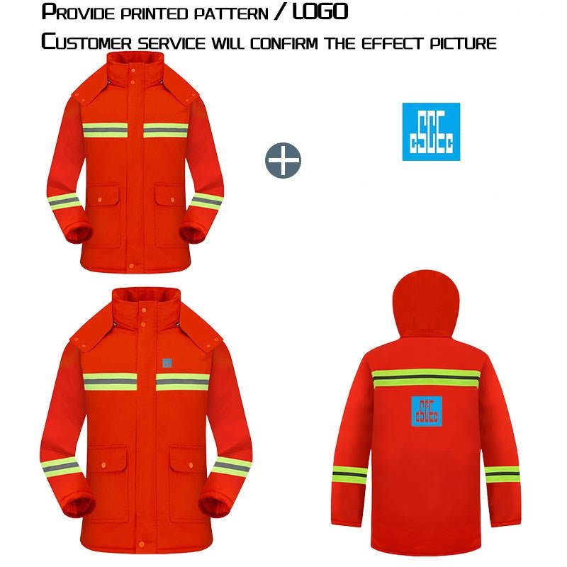 Polyester-Cotton Twill Jacket - Silk Cotton Lining