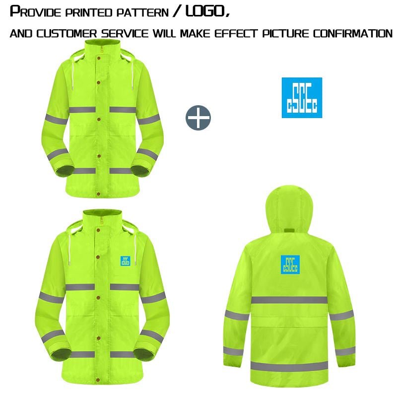 Oxford Cloth Raincoat Suit