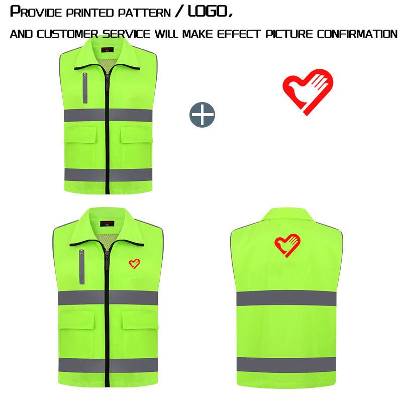 Composite fabric vest (large pockets)