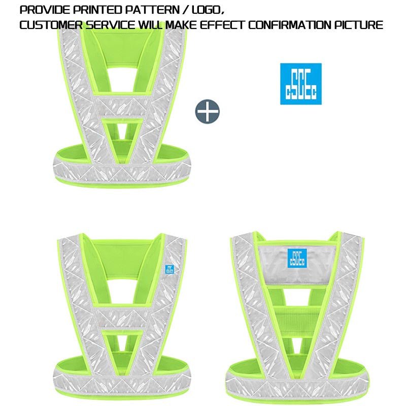 Traffic Vest - V-Shaped