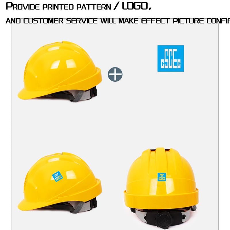 Solar-Powered Fan Helmet with Three Ribs - ABS